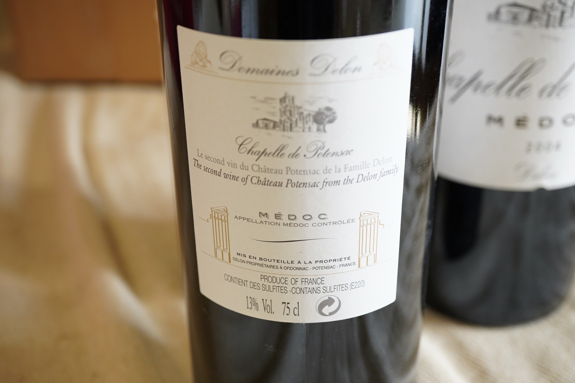 Château Potensac, La Chapelle de Potensac, 2004